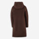 Adriana Brown Hooded Teddy Coat - Image 2 - please select to enlarge image