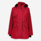 Red Lightweight Parka Jacket - Image 1 - please select to enlarge image