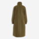 Olive Green Utility Style Trench Coat  - Image 2 - please select to enlarge image