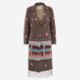 Multicolour Aztec Pattern Knitted Jacket  - Image 1 - please select to enlarge image