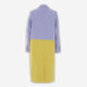 Lilac & Yellow Trench Coat - Image 2 - please select to enlarge image