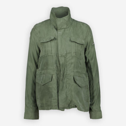 Green Pocket Front Jacket - Image 1 - please select to enlarge image