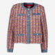 Multicoloured Stitched Bomber Jacket - Image 1 - please select to enlarge image