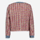 Multicoloured Stitched Bomber Jacket - Image 2 - please select to enlarge image