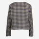 Navy Boucle Check Jacket - Image 2 - please select to enlarge image