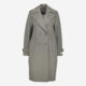 Grey Double Button Peacoat  - Image 1 - please select to enlarge image