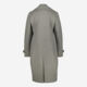 Grey Double Button Peacoat  - Image 2 - please select to enlarge image