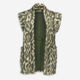 Green Quilted Sleeveless Jacket - Image 1 - please select to enlarge image