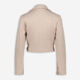 Stone Beige Biker Jacket - Image 2 - please select to enlarge image