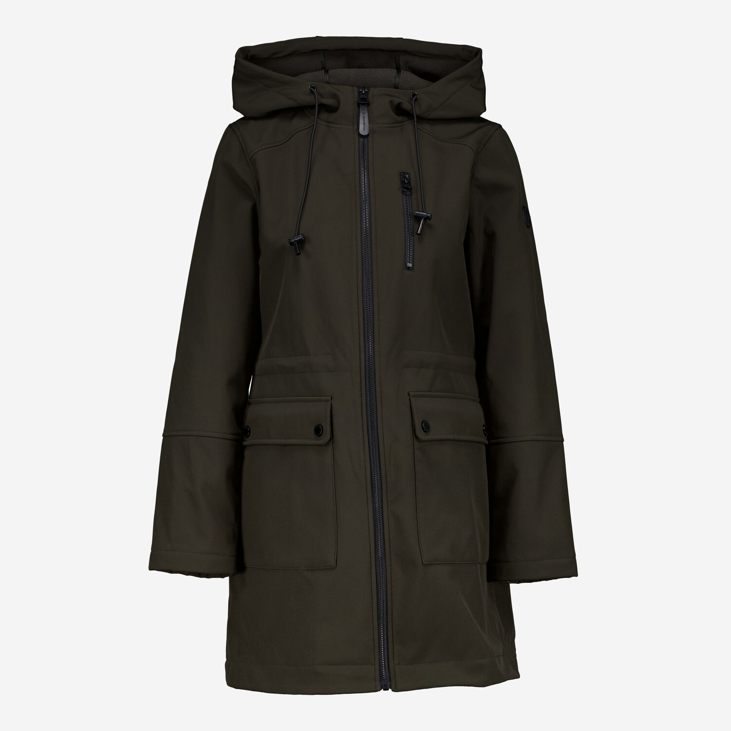 Green Hooded Parka Jacket TK Maxx UK - Main Image