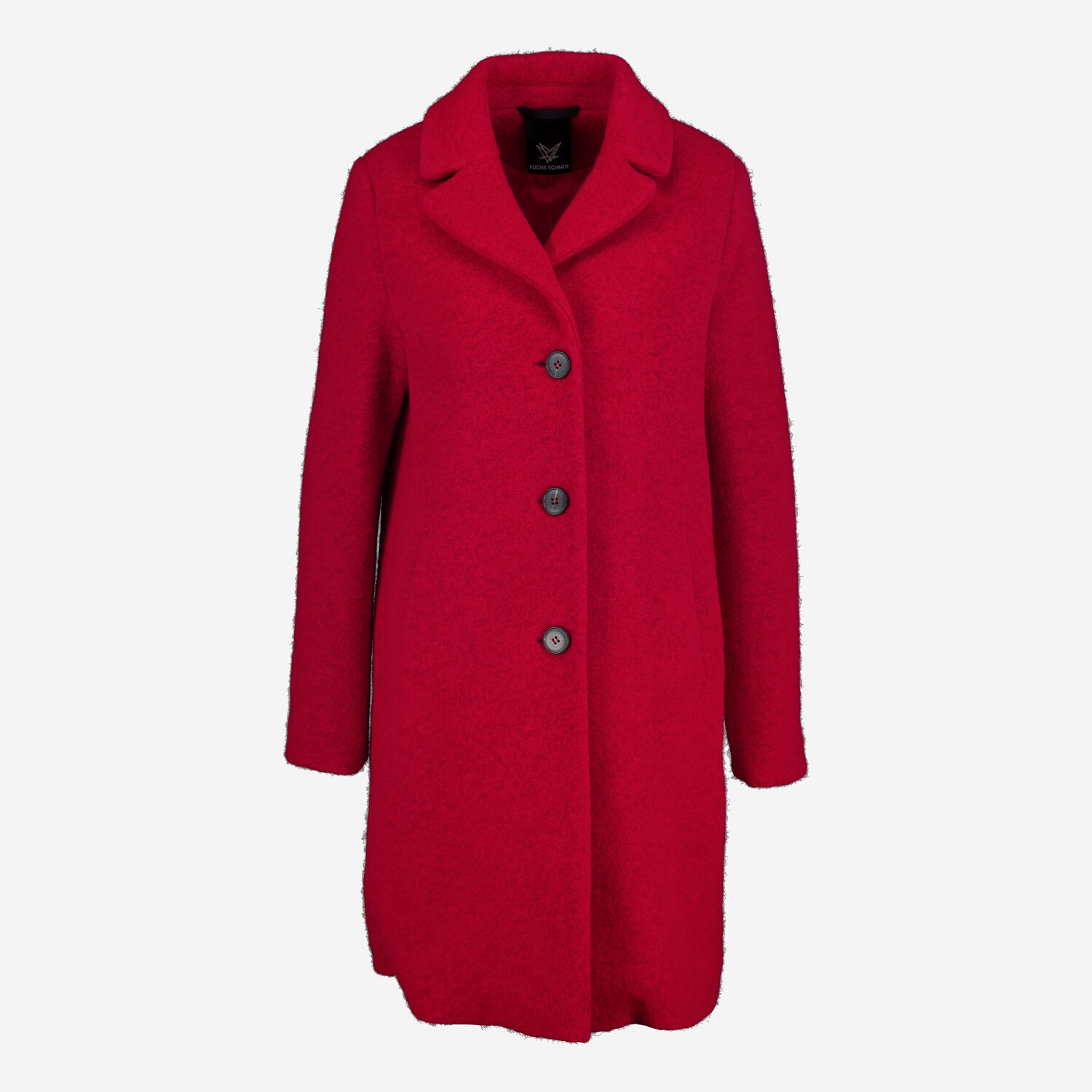 Coat Roten Mantel Trench Coat Marc Cain Mantel Wolle Marc Cain
