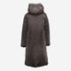 Brown Oversized Puffer Jacket - Image 2 - please select to enlarge image