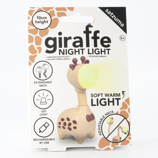 Beigefarbenes Giraffen-Nachtlicht - Bild 1 - bitte auswählen, um das Bild zu vergrößern