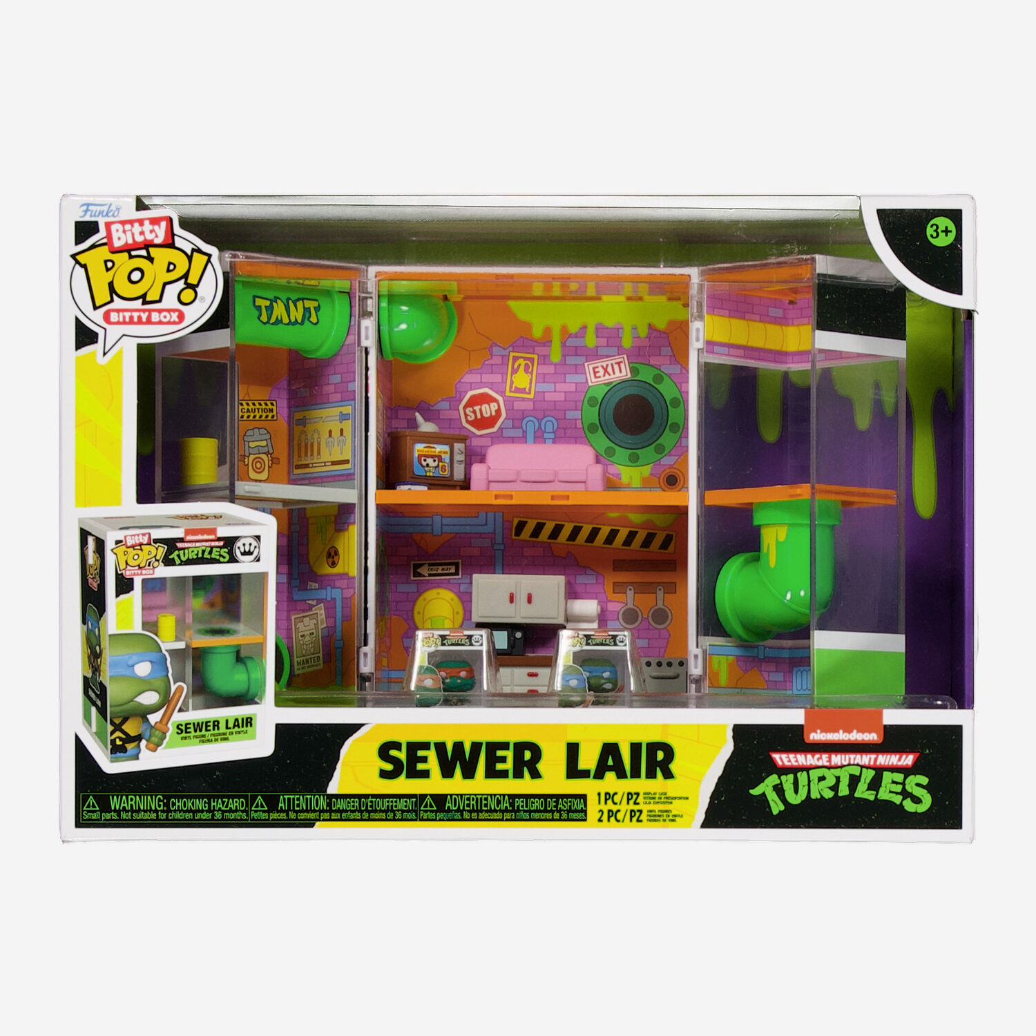 Bitty Boxes: TMNT Sewer Home