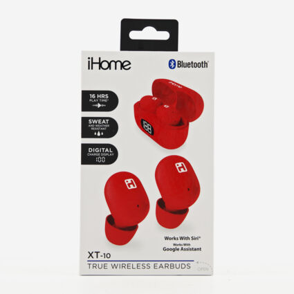 Red XT 10 True Wireless Earbuds - Image 1 - please select to enlarge image