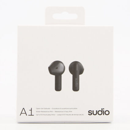 Black A1 Earbuds  - Image 1 - please select to enlarge image