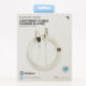White Lightning To USB A Charge & Sync Cable 305cm - Image 2 - please select to enlarge image
