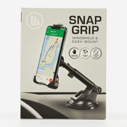 Black Snap Grip Mount - Image 1 - please select to enlarge image