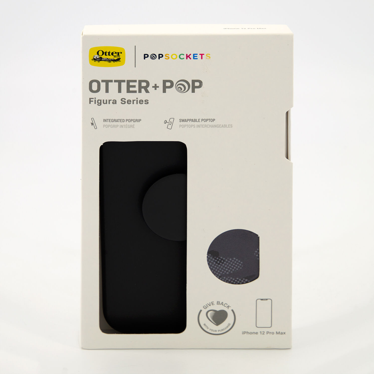 Black iPhone 13 Case  OtterBox Figura Series