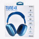 Navy TuneX Wireless Headphones - Image 2 - please select to enlarge image