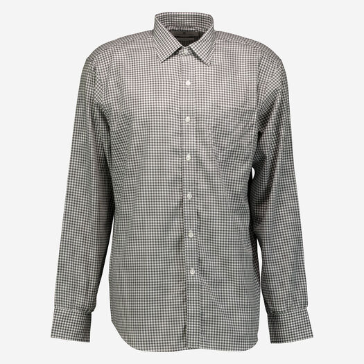 Charcoal & White Check Derby Weekend Shirt - Image 1 - please select to enlarge image