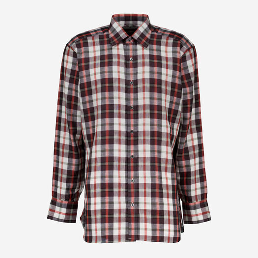 Black & White Patterned Shirt Made In UK - Image 1 - please select to enlarge image