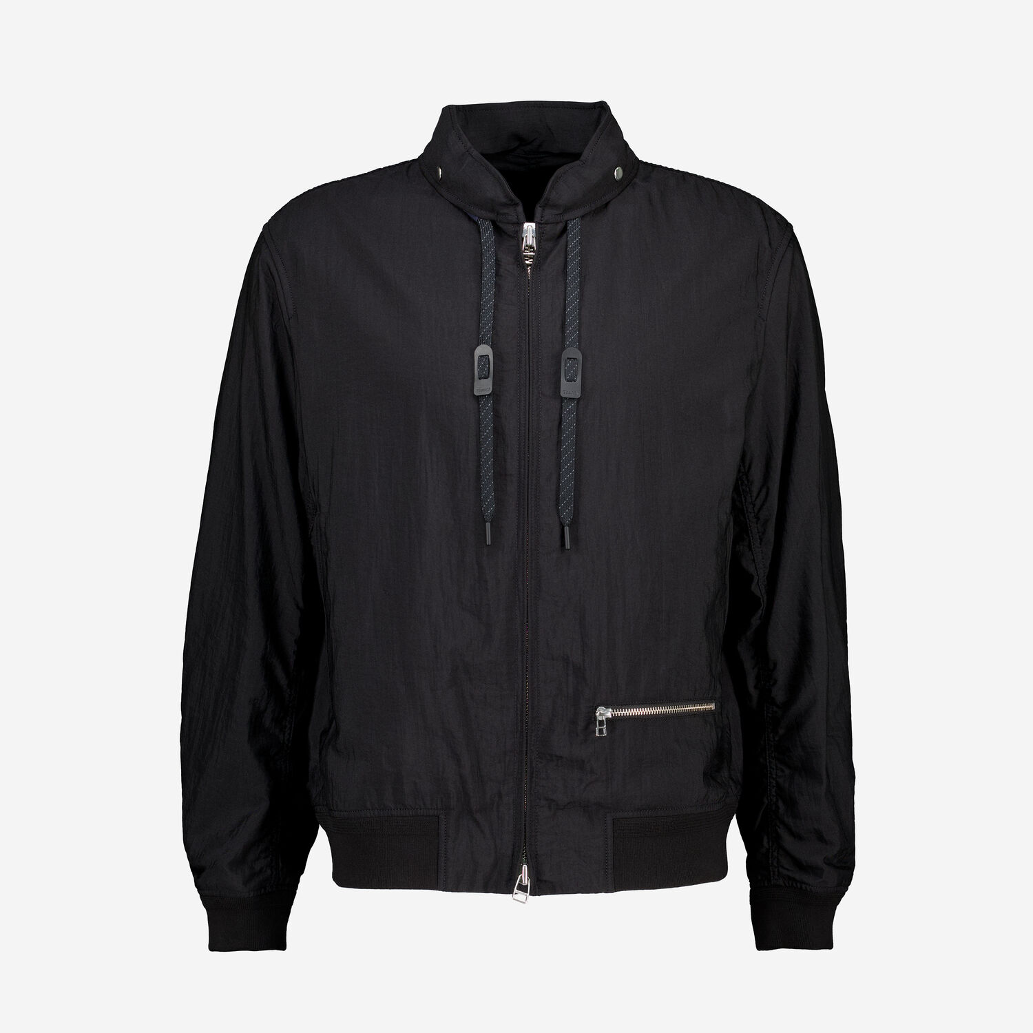 Black Lightweight Bomber Jacket TK Maxx UK - Main Image