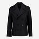 Black Wool Double Breasted Coat - Image 1 - please select to enlarge image