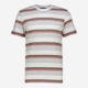 White Striped T Shirt - Image 1 - please select to enlarge image