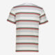 White Striped T Shirt - Image 2 - please select to enlarge image