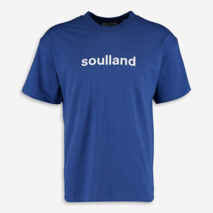 Blue Logo Front T Shirt - Image 1 - please select to enlarge image