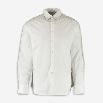 White Casual Shirt - Image 1 - please select to enlarge image
