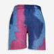Blue & Pink Tie Dye Shorts - Image 2 - please select to enlarge image