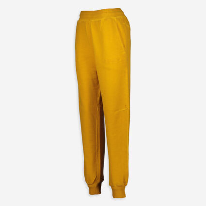 Yellow Cuffed Joggers - Image 1 - please select to enlarge image