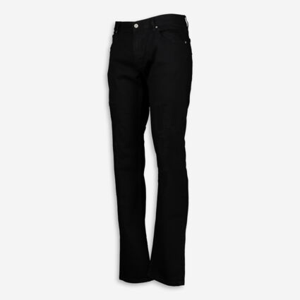 Black Denim Slim Jeans - Image 1 - please select to enlarge image