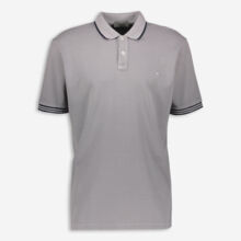 Grey Basic Polo Shirt