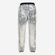 Translucent White Paint Splashed Parachute Style Pants  - Image 2 - please select to enlarge image