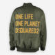 Green Logo Bomber Jacket - Image 2 - please select to enlarge image