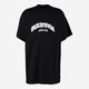 Black Oversized T Shirt - Image 1 - please select to enlarge image