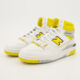 White & Yellow High Top Trainers  - Image 3 - please select to enlarge image