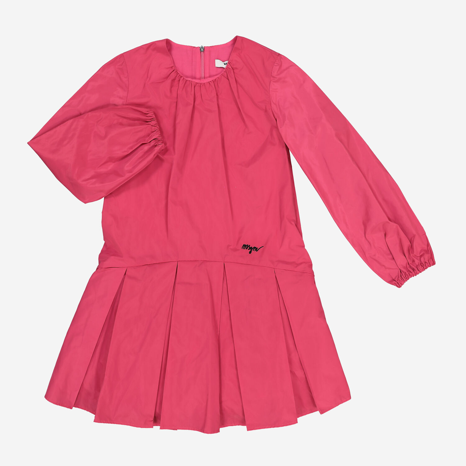 Pink Pleated Skirt Long Sleeve Dress TK Maxx UK - Main Image