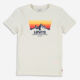 Cream Rainbow Logo Graphic T Shirt - Image 1 - please select to enlarge image