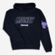 Navy Compound Hoodie - Image 1 - please select to enlarge image