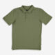 Green Classic Pique Polo Shirt - Image 1 - please select to enlarge image