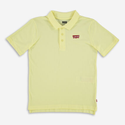 Yellow Basic Polo Shirt - Image 1 - please select to enlarge image