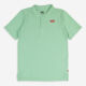 Green Neck Tape Polo Shirt - Image 1 - please select to enlarge image