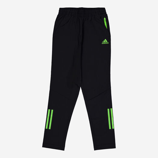 Black Logo Neon Accent Joggers - Image 1 - please select to enlarge image