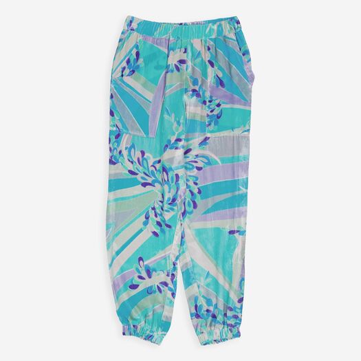 Multicolour Soft Lounge Leggings - Image 1 - please select to enlarge image