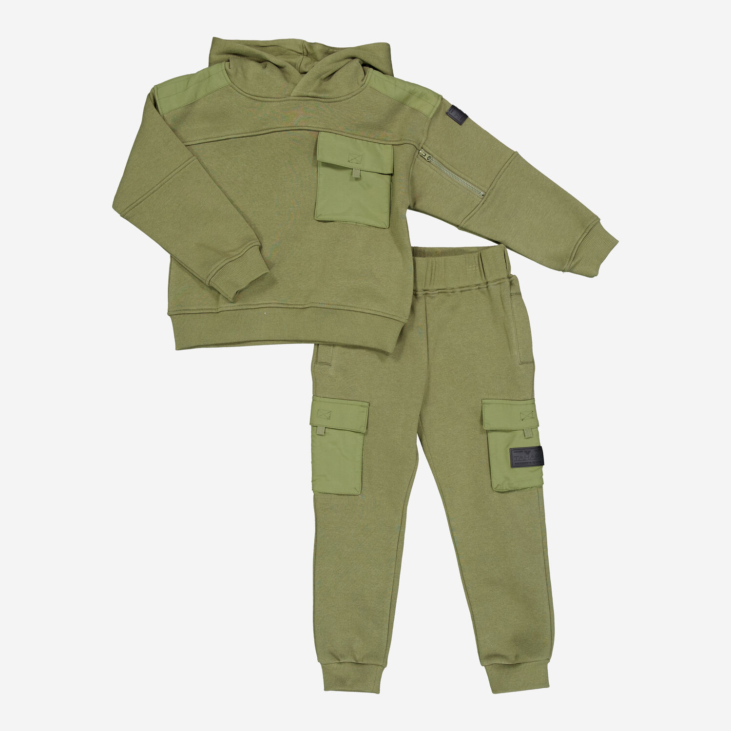 Two Piece Olive Hoodie Joggers Set TK Maxx UK1