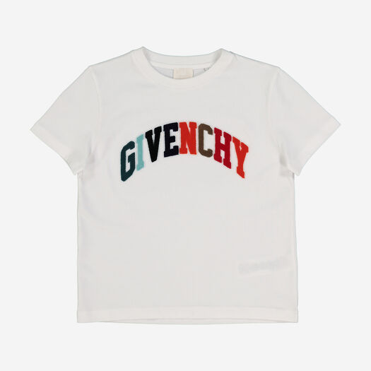 Givenchy White Logo T Shirt